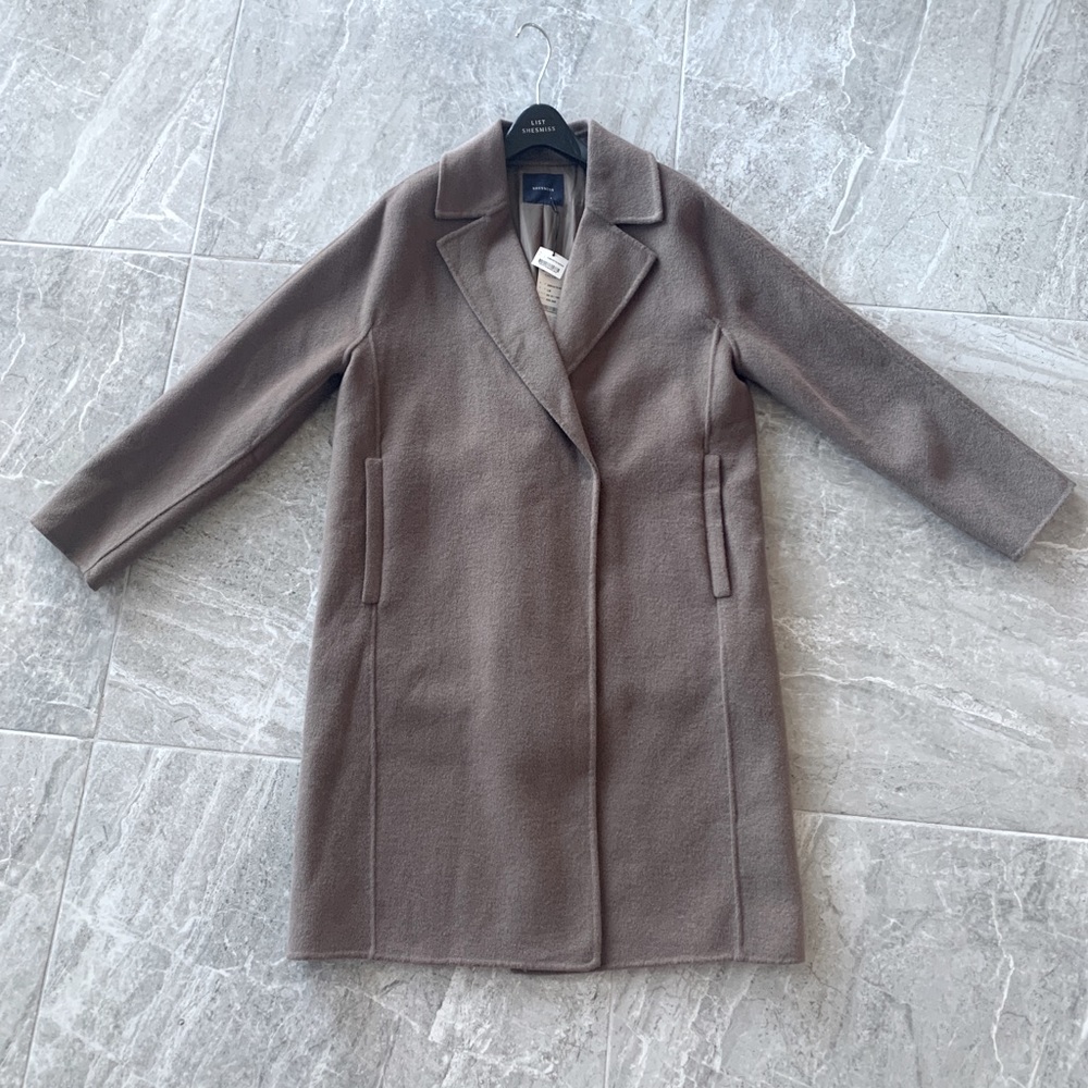Shesmiss (Korea) Wool Blend Peacoat
